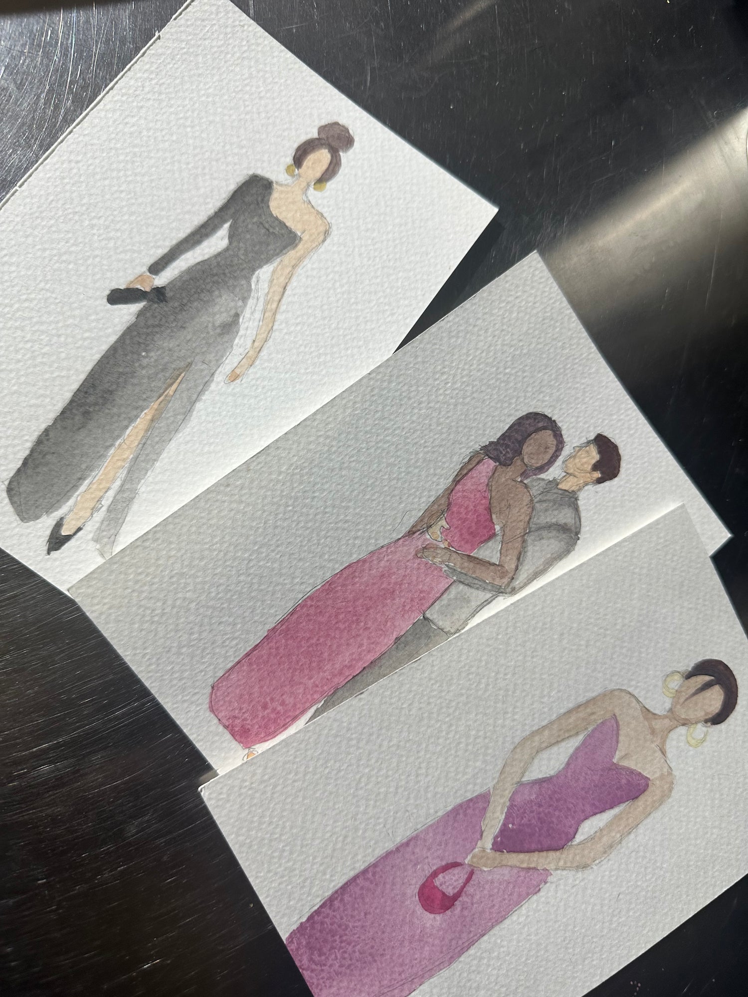 LIVE WATERCOLOR PORTRAITS