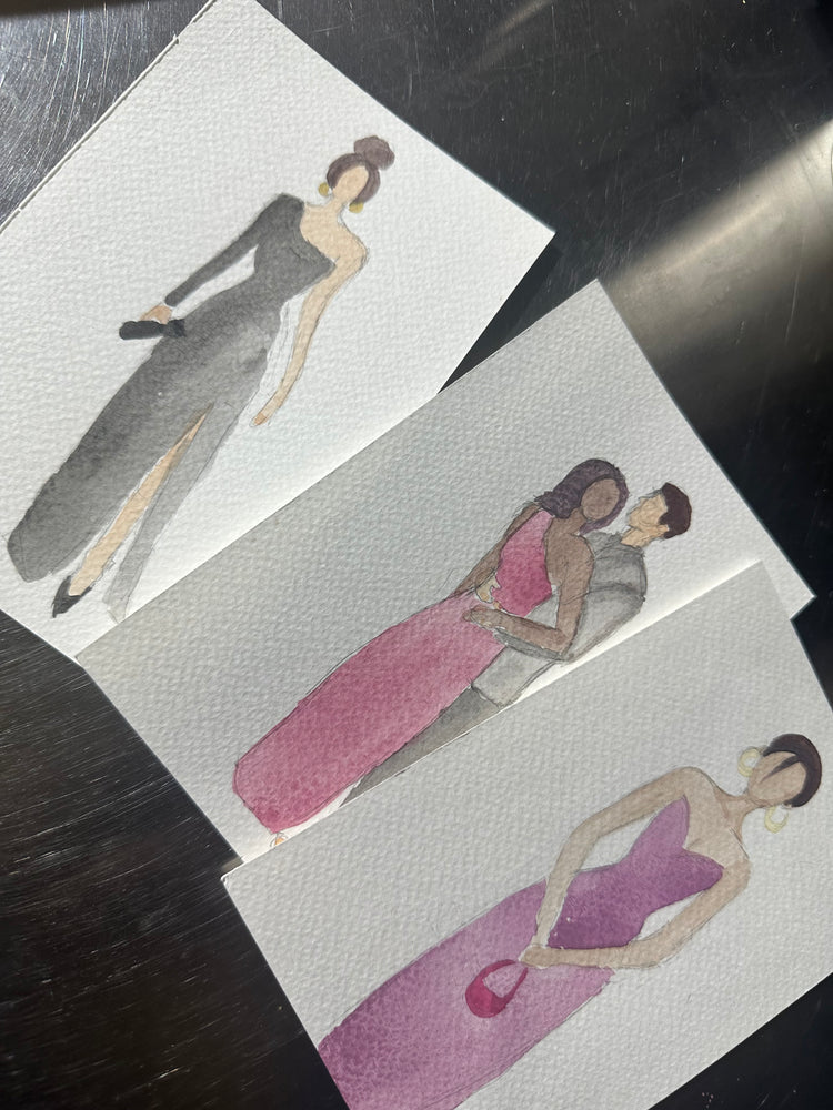 LIVE WATERCOLOR PORTRAITS